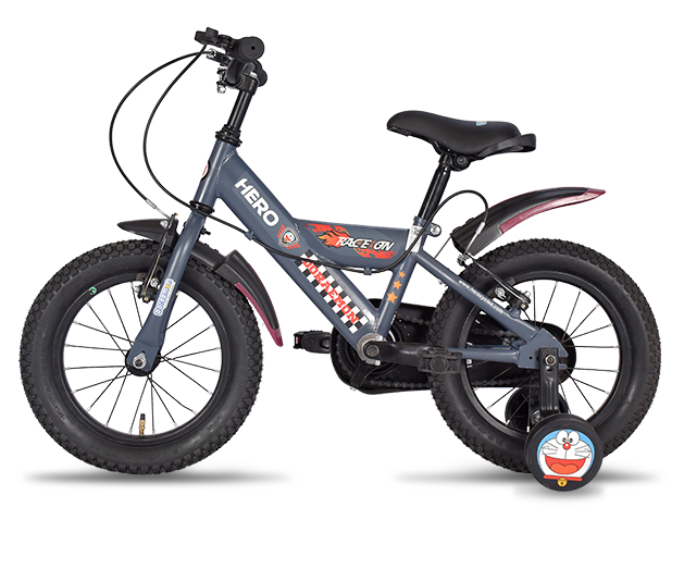 Buy Hero Doraemon Race On 14T Grey Kids Cycle Hero Cycles